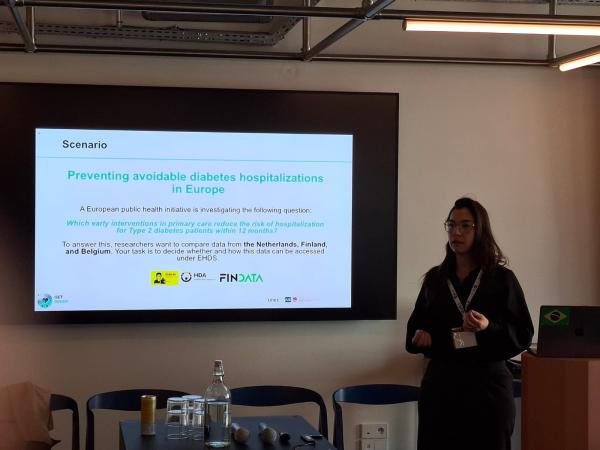 Melissa Wittens presenting at the HELT 2026 Symposium
