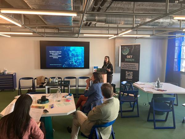 Melissa Wittens presenting the GET REHDY workshop at the HELT 2026 Symposium