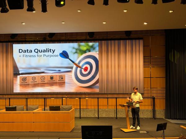 GET REHDY Symposium 2026 Jens Declerck presenting on data quality