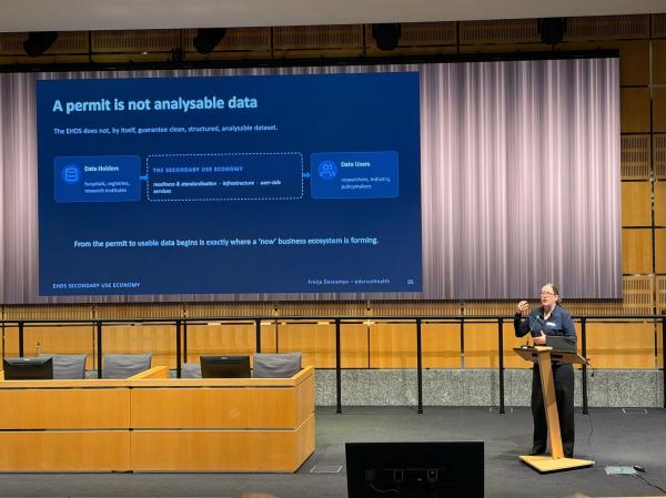 GET REHDY Symposium 2026 Freija Descamps presenting
